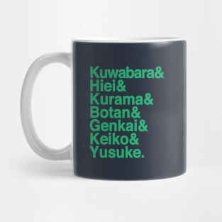 Yusuke and the Gang Mug